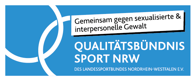 Logo Qualitätsbündnis Sport NRW: Gemeinsam gegen sexualisierte und interpersonelle Gewalt